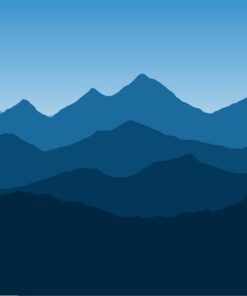 Fototapeta Modré hory 2