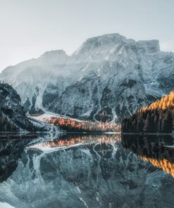 Fototapeta Loď a hory