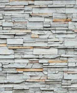 Fototapeta White Stone Wall