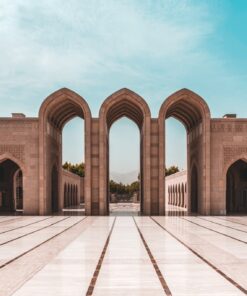 Fototapeta Tradiční půlkruhový oblouk