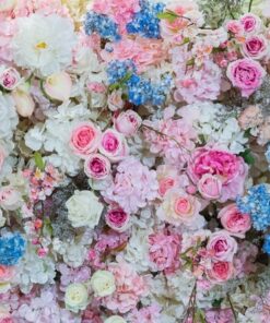 Nálepka na zeď květinové pozadí růže