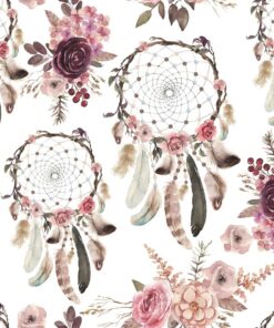 Fototapeta Růžové lapače snů