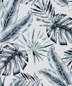 Nálepka na stěnu Tropické listy 13