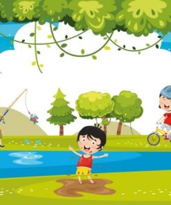 Fototapeta Děti venku