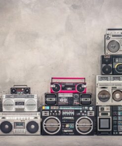 Fototapeta Retro rádio