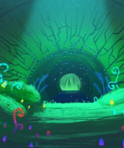 Fototapeta Green Depth