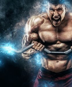 Fototapeta Atletický kulturista