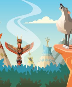 Fototapeta Howling Wolf