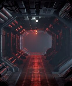 Fototapeta Futuristic Corridor