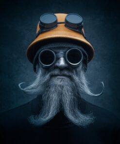 Fototapeta Portrét muže s brýlemi