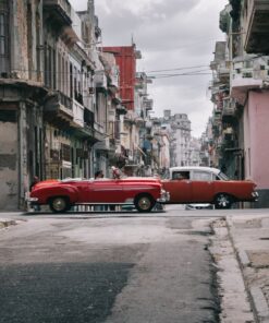 Fototapeta Červená auta