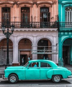 Fototapeta Zelené auto