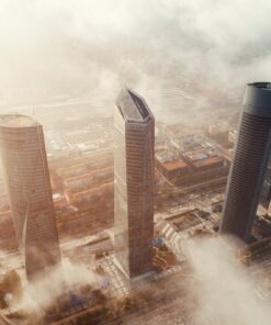 Fototapeta Madrid mrakodrapy