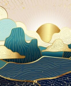 Fototapeta Vektorové ilustrace hor