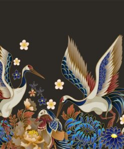 Fototapeta Ilustrace ptáků 2