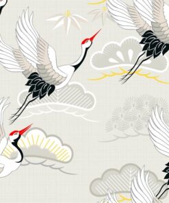 Fototapeta Pattern of Royal Cranes