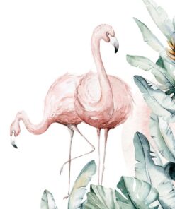 Fototapeta Plameňáci v džungli 3