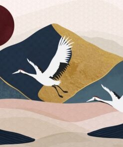 Fototapeta Mountain View of Japan