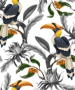 Fototapeta Ptáci na stromě