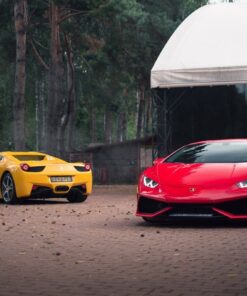 Fototapeta Ferrari a Lamborghine