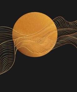 Fototapeta Zlatá abstrakce 2