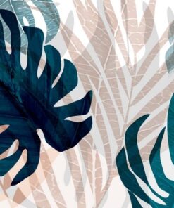 Nálepka na stěnu Tropické listy 14