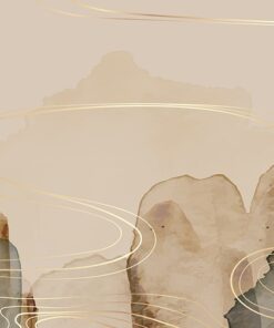 Fototapeta Zlatá abstrakce