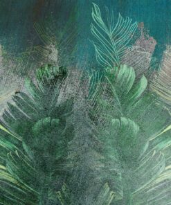 Fototapeta Listy na betonu