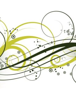 Fototapeta Flowery Swirls