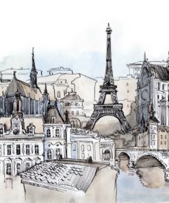 Fototapeta Malovaná Francie