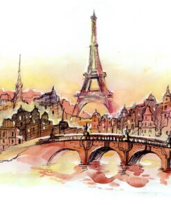 Fototapeta Slunce v Paříži