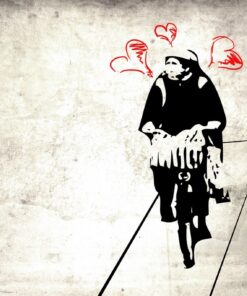 Fototapeta Zamilovaný cyklista