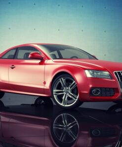 Fototapeta Červené auto 2