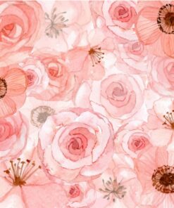 Fototapeta Růžová Kytice