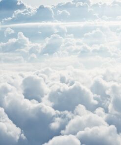 Fototapeta Fluffy clouds