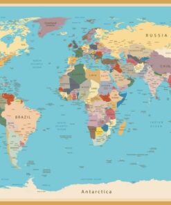 Fototapeta Mapa světa 25