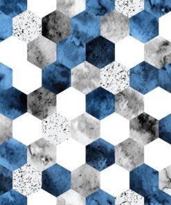 Fototapeta Geometrické šestiúhelníky