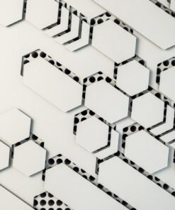 Fototapeta Bílá mozaika 2