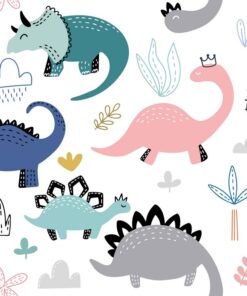 Fototapeta Ilustrovaní dinosauři