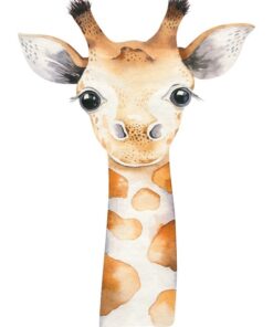 Fototapeta Kresba žirafy