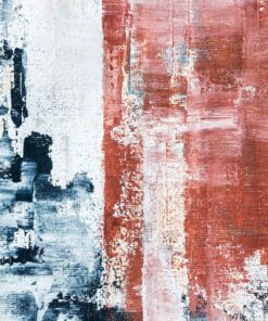 Fototapeta Červená - Modrá Abstrakce