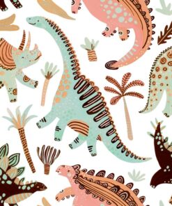 Fototapeta Kreslení dinosauři