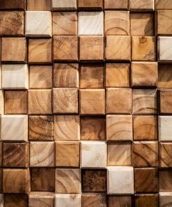 Fototapeta Drewniane Bloki