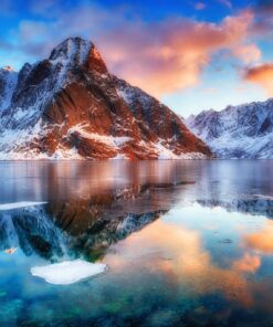 Fototapeta Východ slunce v Norsku