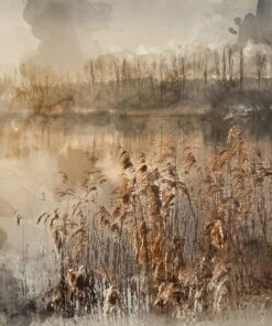 Fototapeta Malované jezírko