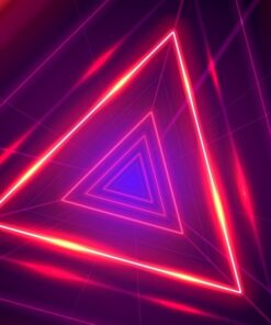 Fototapeta Neon Lines