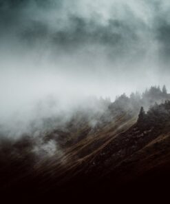 Fototapeta Misty Mountain Landscape