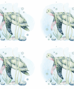 Fototapeta Plavající želva