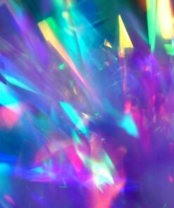 Fototapeta Holografická iridescentní fólie