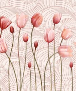 Fototapeta Tulip Field